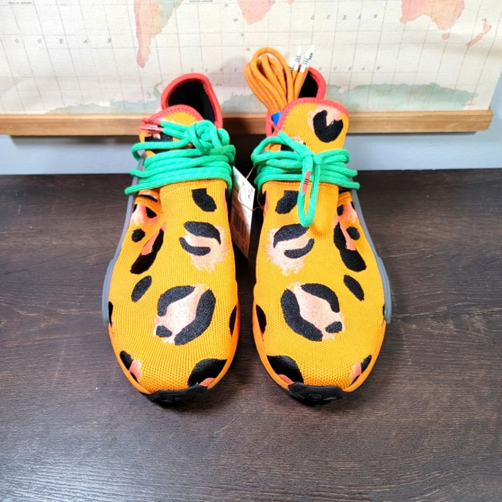 BRAND NEW Adidas X Pharrell Nmd Hu Animal Print Men's Size 11.5 - Picture 3 of 8